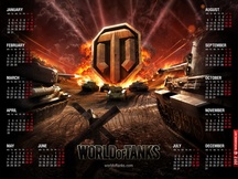 World of Tanks Calendar 2