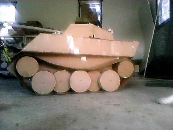 "Cardboard PzKpfW VI B Tiger II" by Dattankerdude
